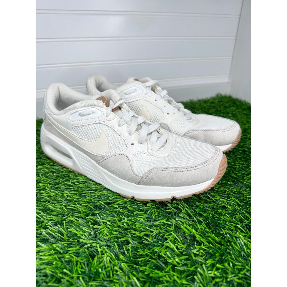 Nike Air Max SC Women’s 9.5 Summit White Platinum Tint Hemp CW4554-108 Sneakers - Picture 2 of 7